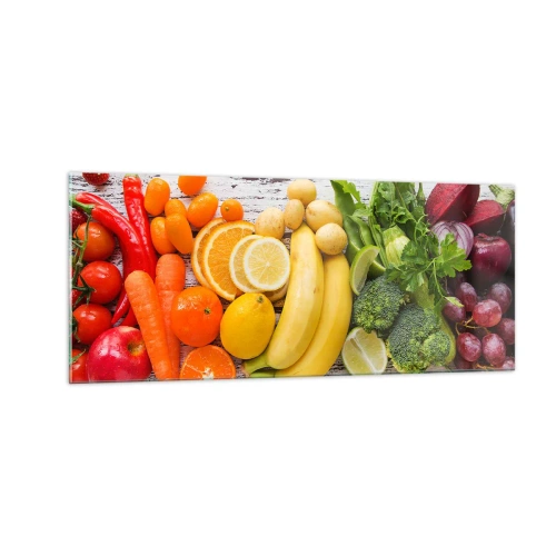 Billede på glas - Er det ikke nok? - 100x40 cm