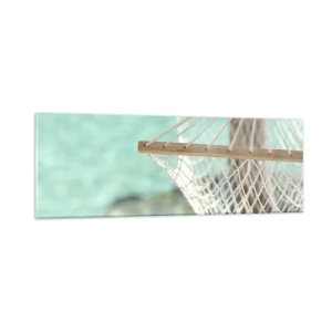 Billede på glas - Tid til afslapning - 90x30 cm