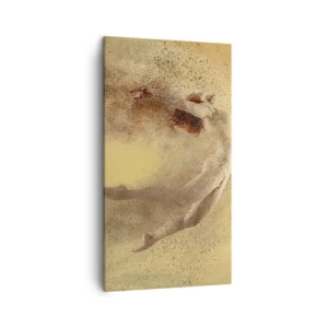 Lærredstryk - Billede på lærred - I dansende henrykkelse - 45x80 cm