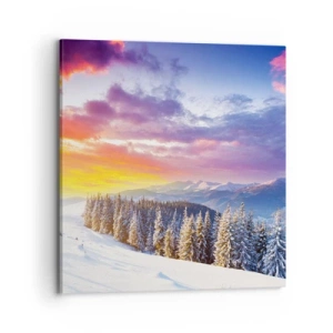 Lærredstryk - Billede på lærred - Ved højlys dag - 70x70 cm