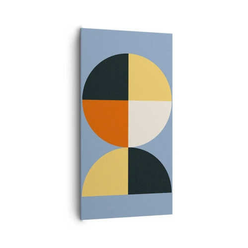 Lærredstryk - Billede på lærred - Se og tæl - 65x120 cm