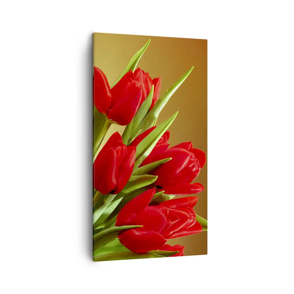 Lærredstryk - Billede på lærred - En flok forårsglæde - 45x80 cm