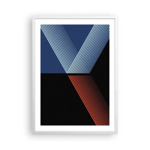 Plakat i hvid ramme - En simpel historie - 50x70 cm