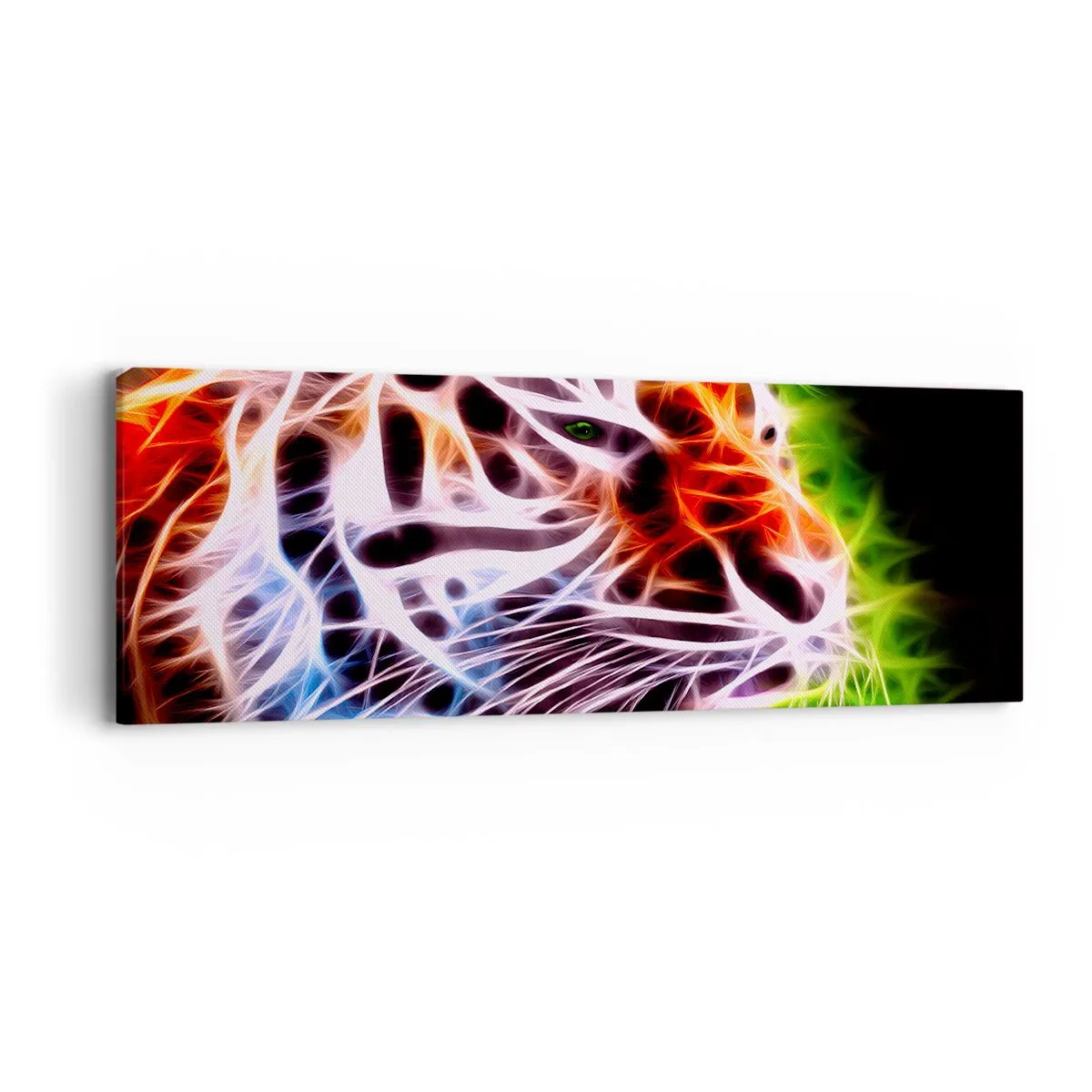 Lærredstryk - Billede på lærred - Farlig aura - 90x30 cm