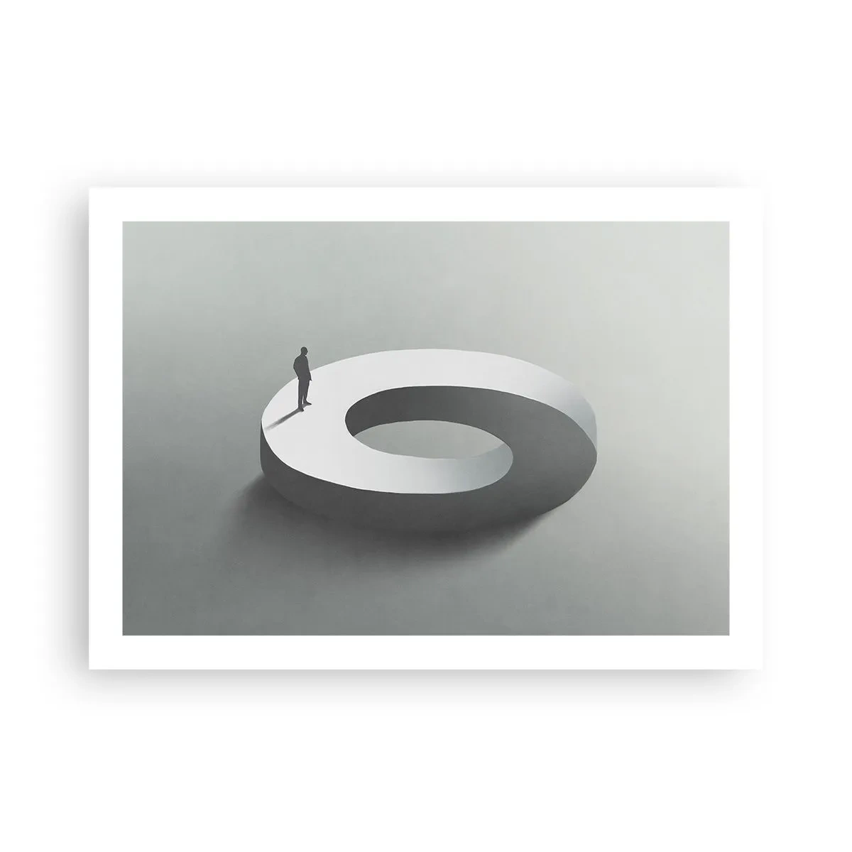 Plakat - Og vær klog - 70x50 cm