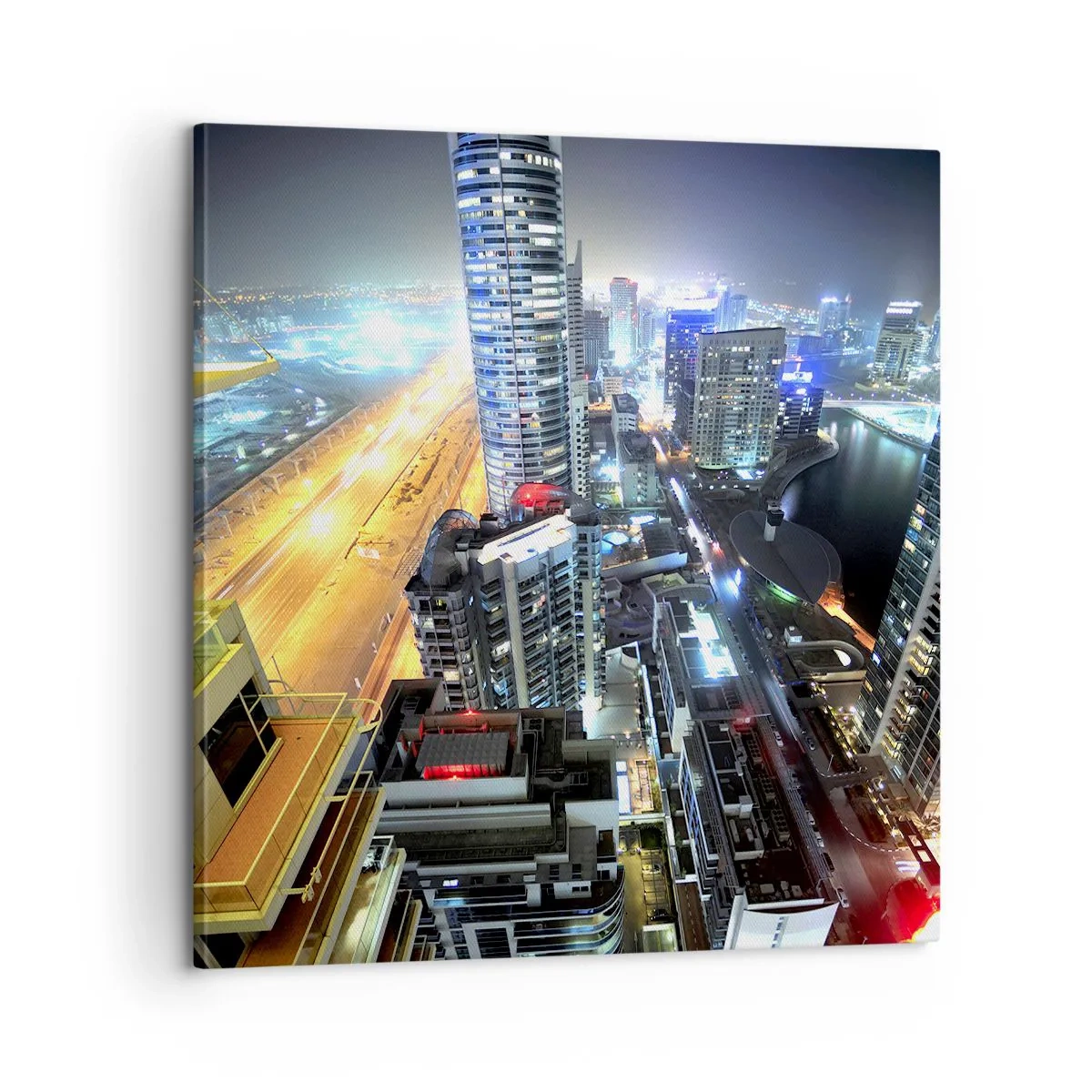 Lærredstryk - Billede på lærred - Et mirakel i ørkenen - 60x60 cm