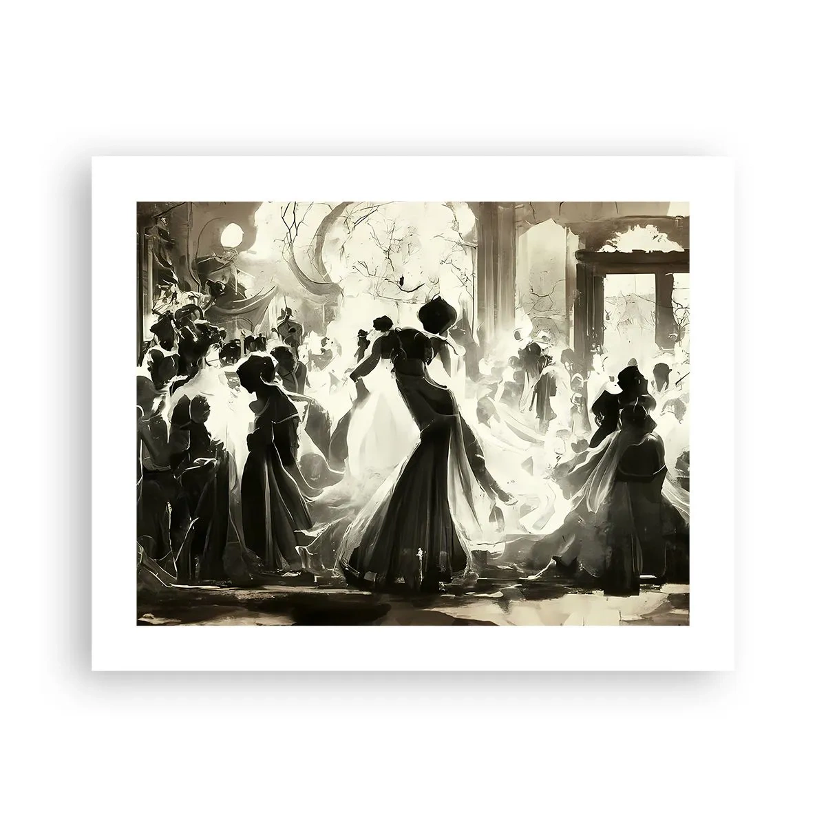 Plakat - Den store maskerade - 50x40 cm