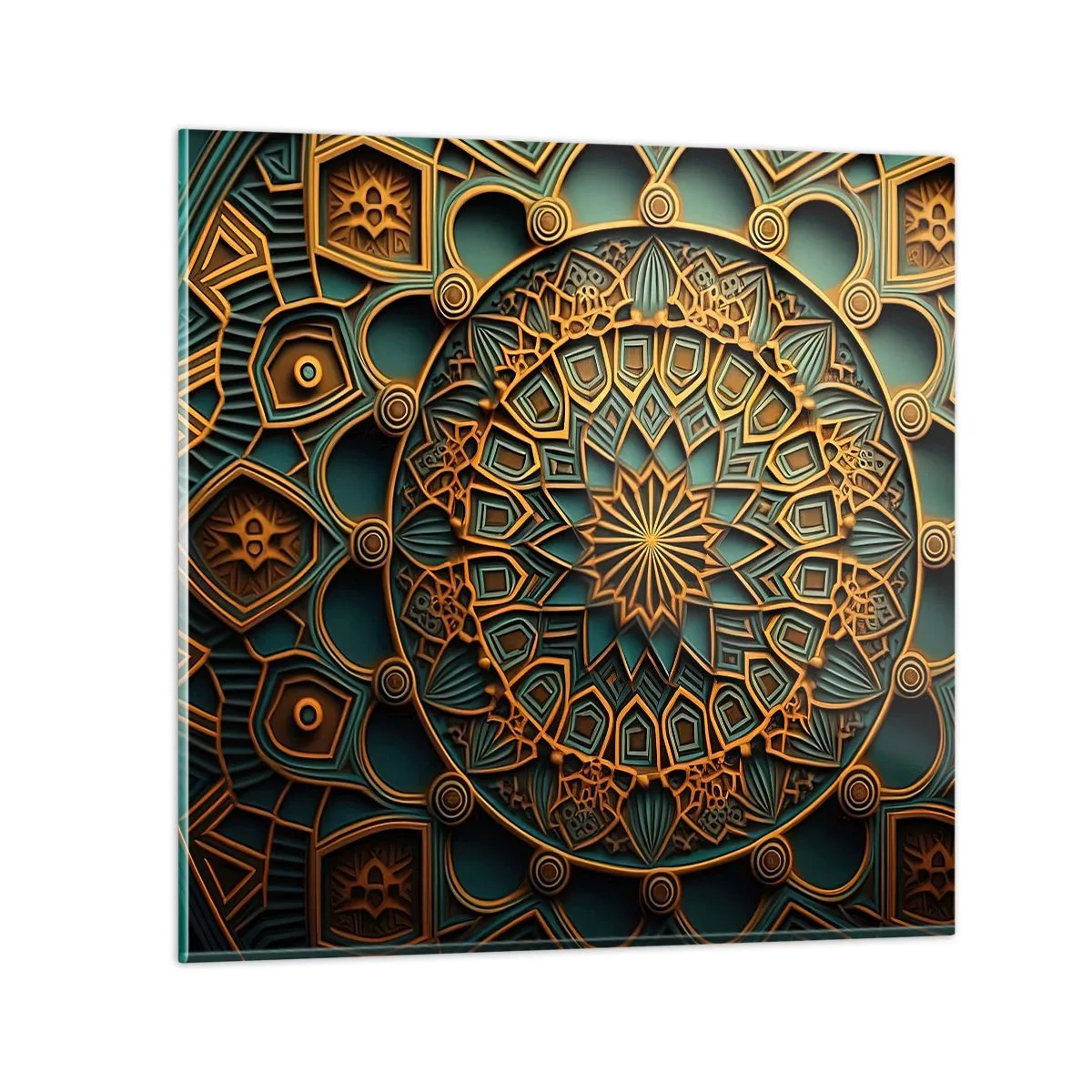 Billede på glas - I et arabisk klima - 30x30 cm