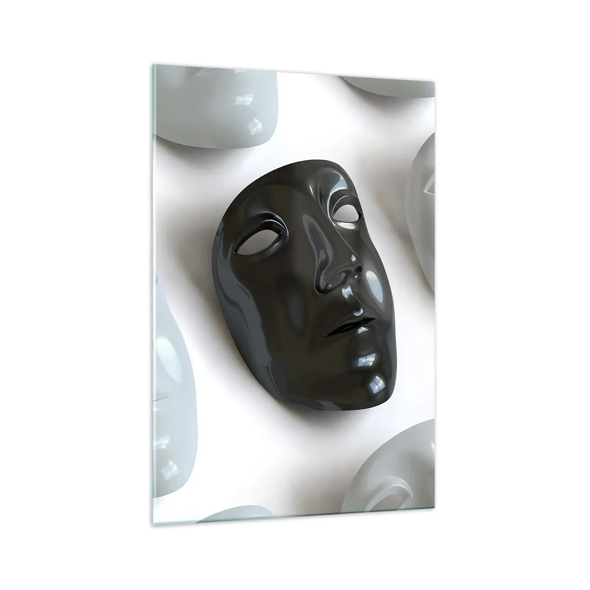 Billede på glas - Hvordan skiller man sig ud? - 70x100 cm