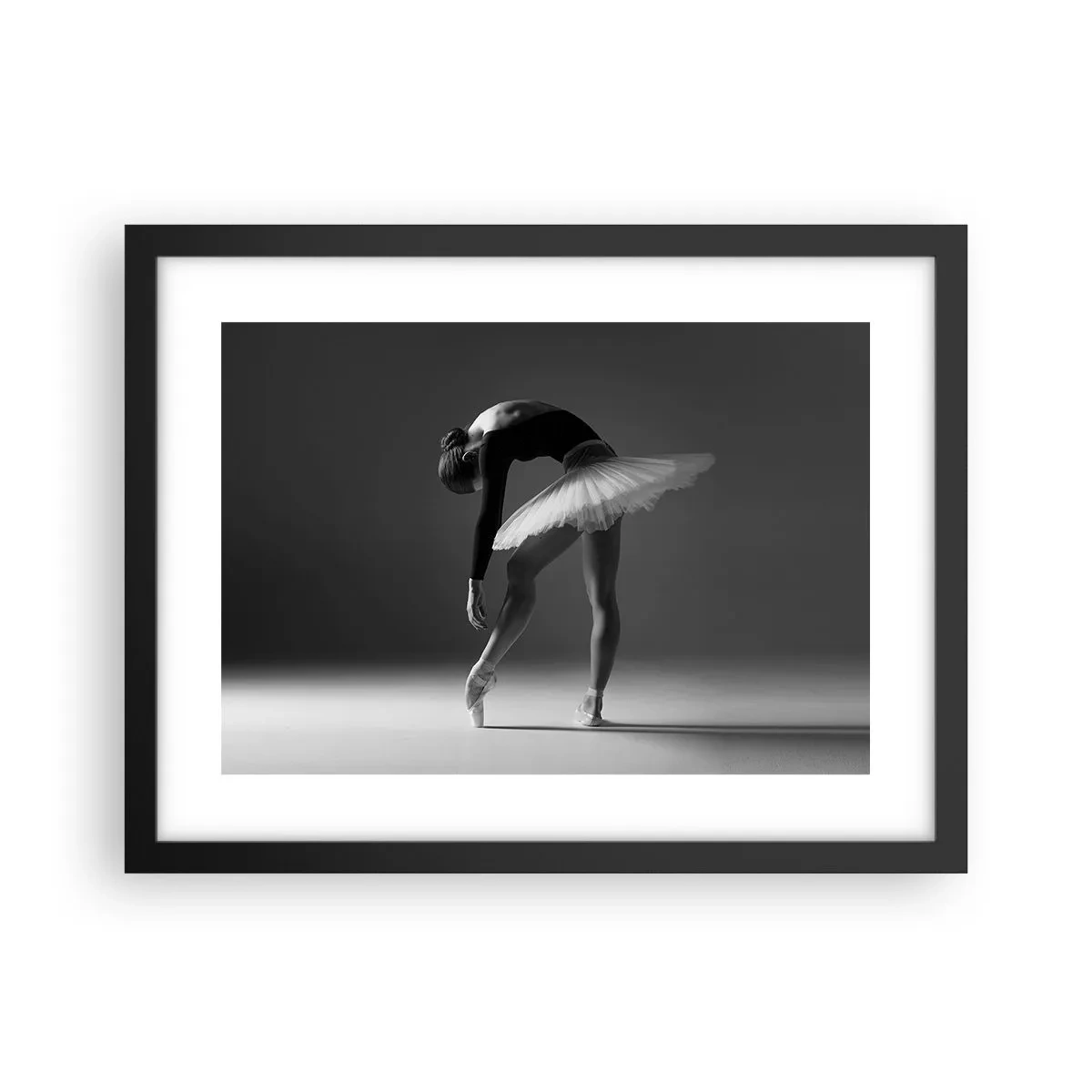 Plakat i sort ramme - Bella balerina - 40x30 cm
