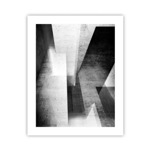 Plakat - Rummet struktur - 40x50 cm