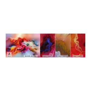 Prøve Fototapet Premium Sand - Sådan fanger du drømmen - røg - Abstraktion, Stykke, Akryl - 100x30 cm