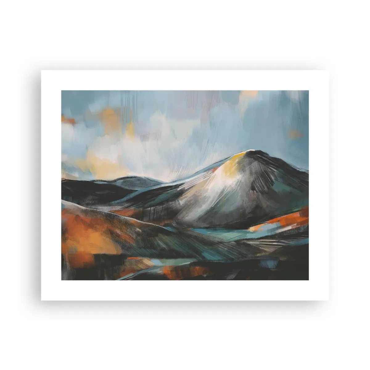 Plakat - Rå og smuk - 50x40 cm