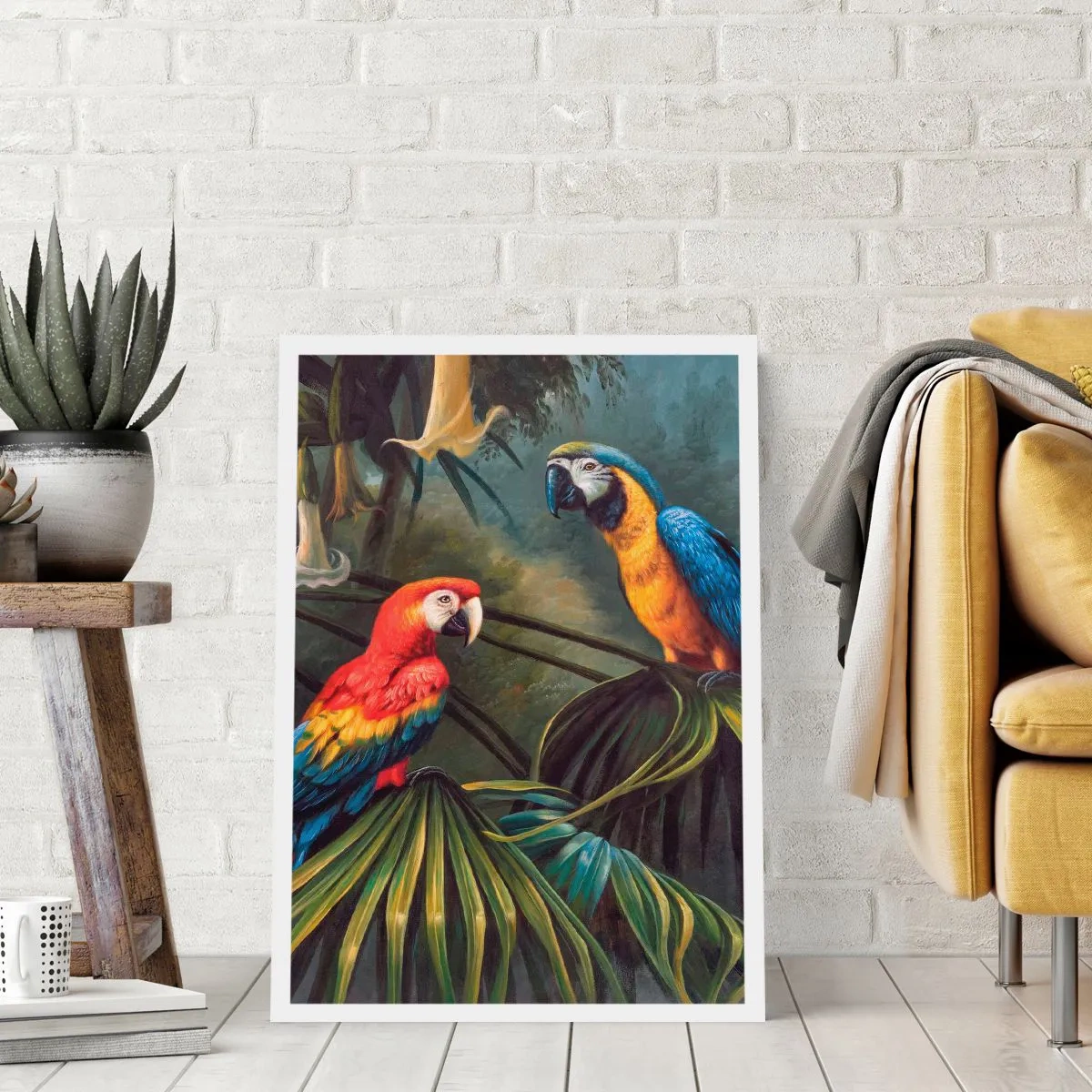 Plakat - Romantik i troperne - 40x50 cm