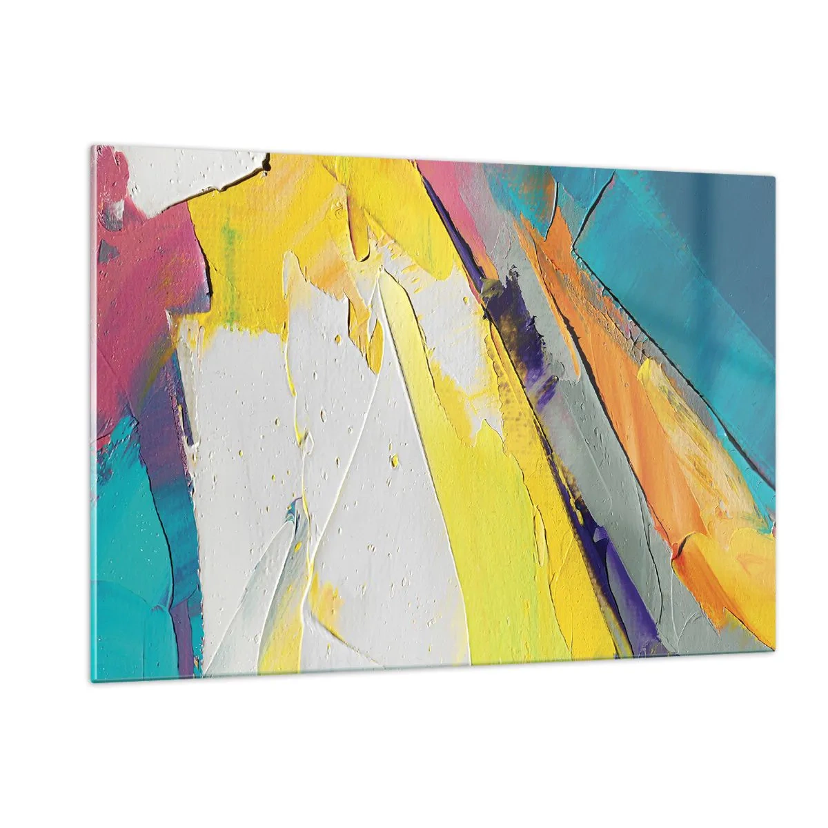 Billede på glas - Lysets anatomi - 120x80 cm