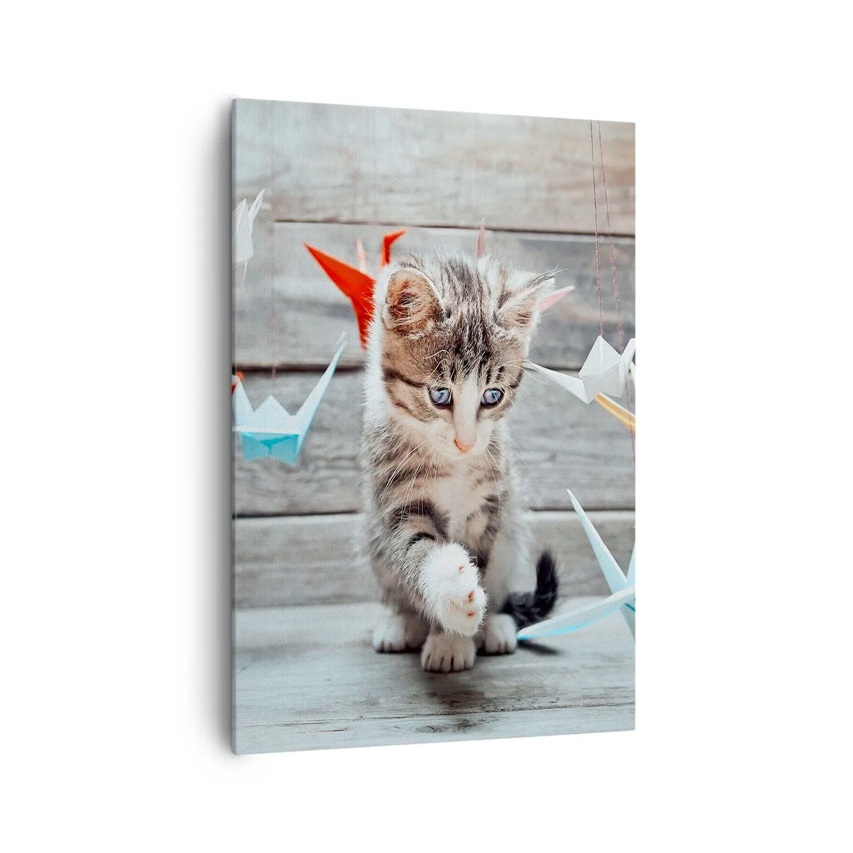 Lærredstryk - Billede på lærred - Første lektion - 70x100 cm