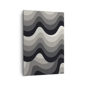 Lærredstryk - Billede på lærred - Bølge efter bølge - 70x100 cm
