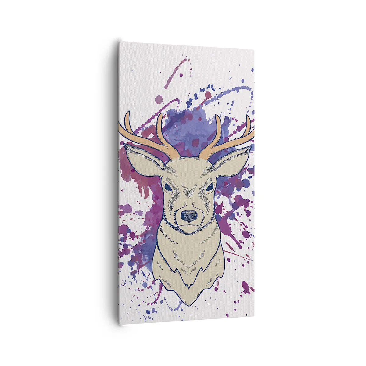 Lærredstryk - Billede på lærred - Mod og balance - 65x120 cm