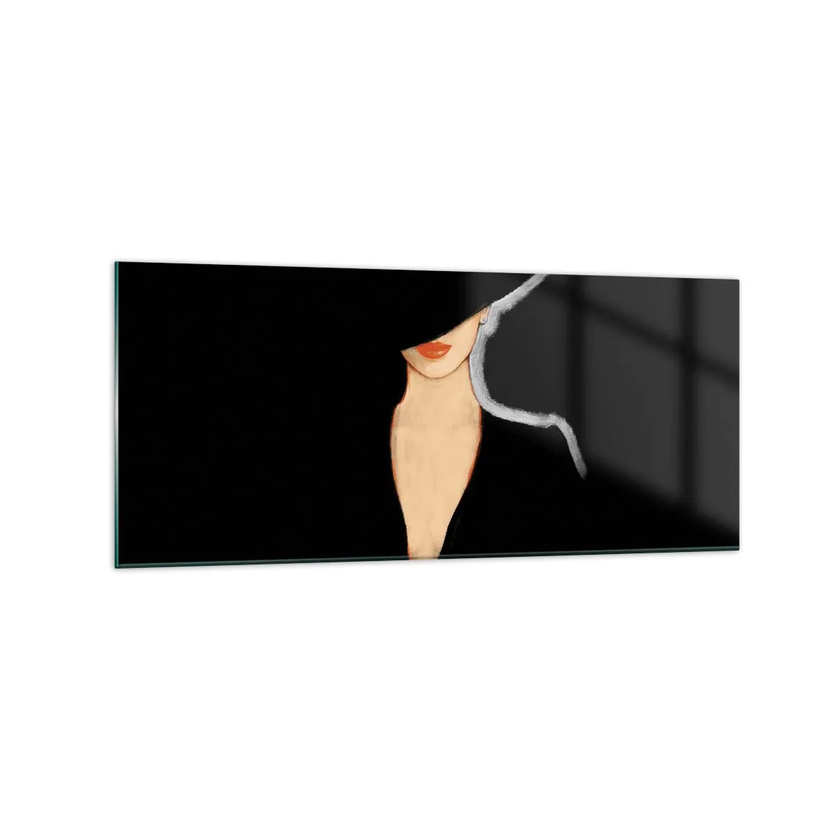 Billede på glas - Elegance og stil - 120x50 cm