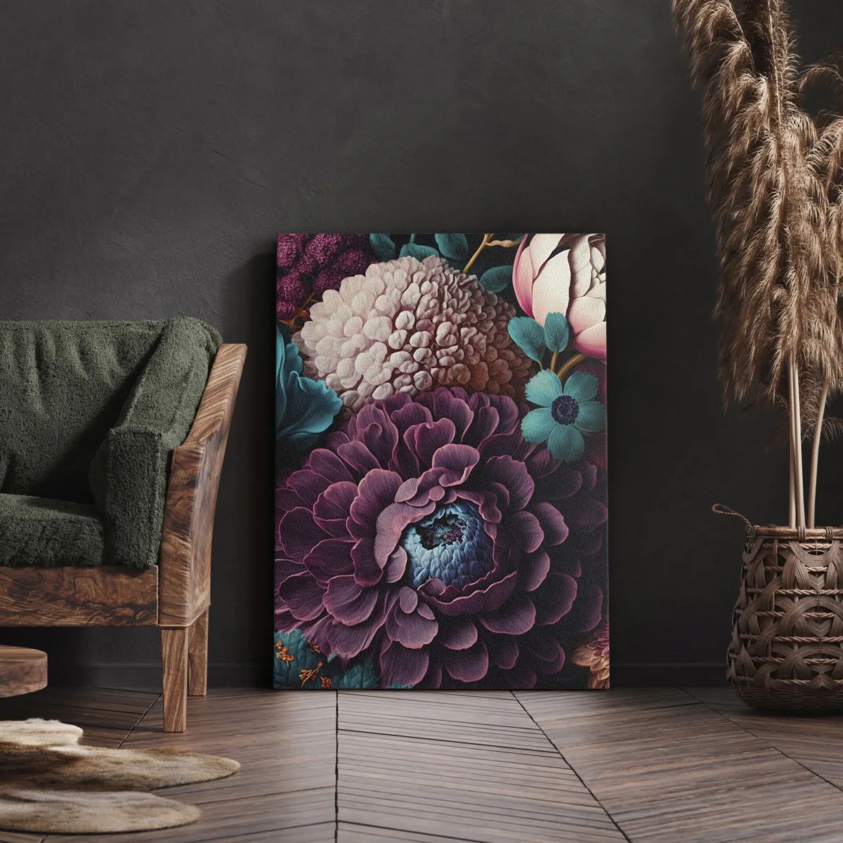 Lærredstryk - Billede på lærred - Natur i overflod - 50x70 cm