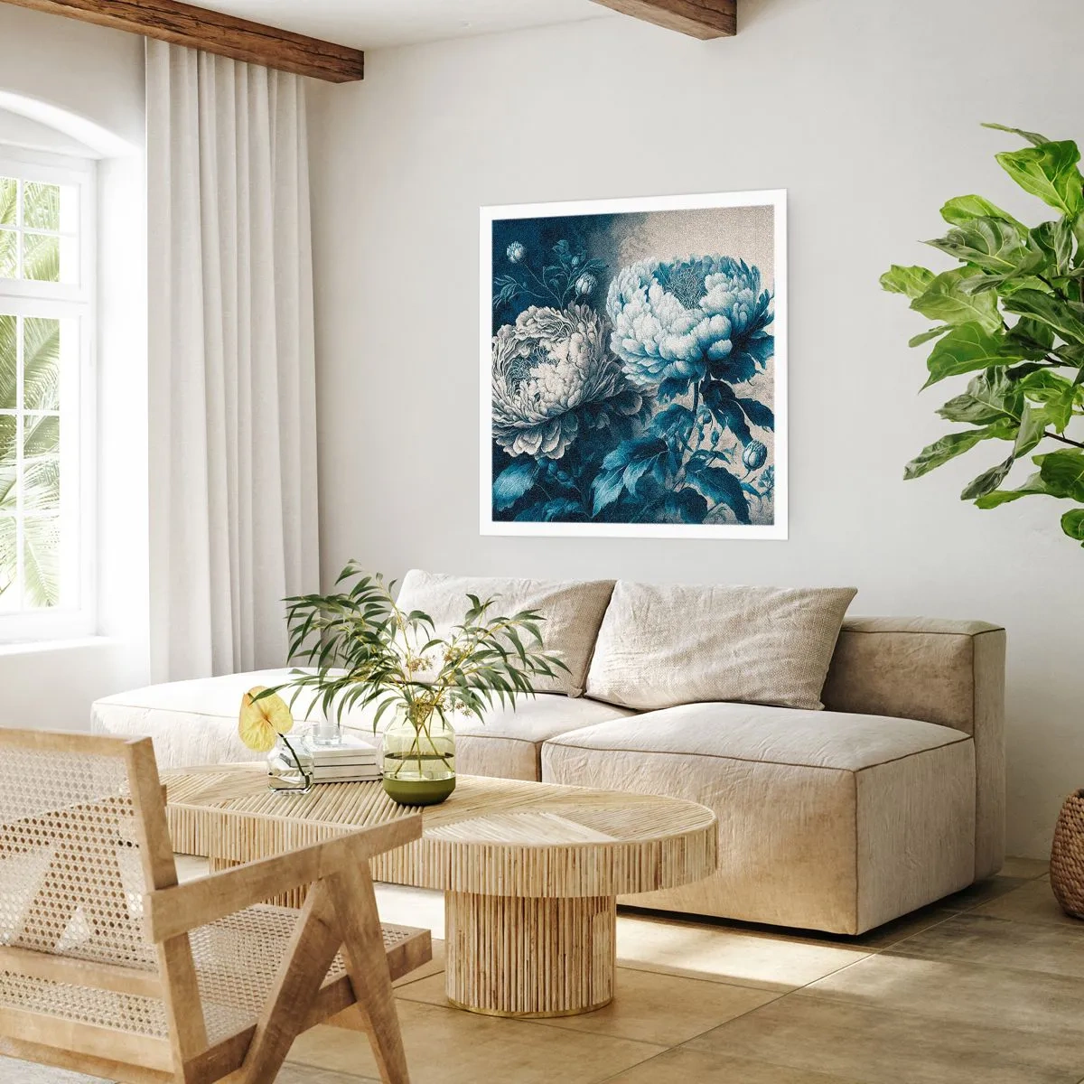 Plakat - Et godt matchet par - 60x60 cm