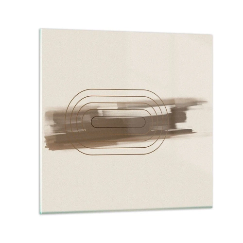 Billede på glas - Et pust af gråvejr - 50x50 cm