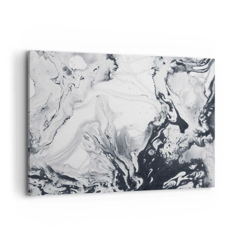 Lærredstryk - Billede på lærred - Jordens indre - 100x70 cm