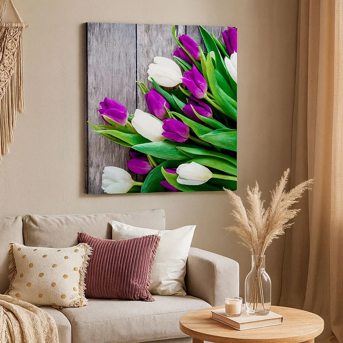 Lærredstryk - Billede på lærred - På dagen for forårsfesten - 30x30 cm