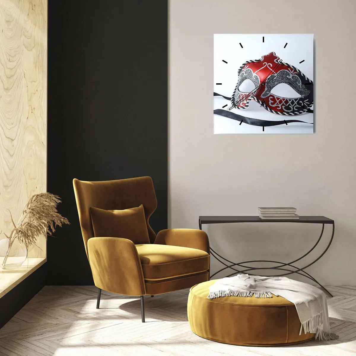 Vægur, Uret - Invitation til ballet - 40x40 cm