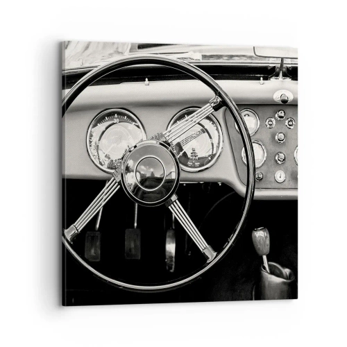 Lærredstryk - Billede på lærred - En drøm for samlere - 70x70 cm