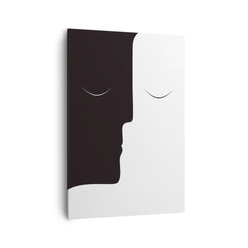 Lærredstryk - Billede på lærred - Modsætningernes enhed - 70x100 cm