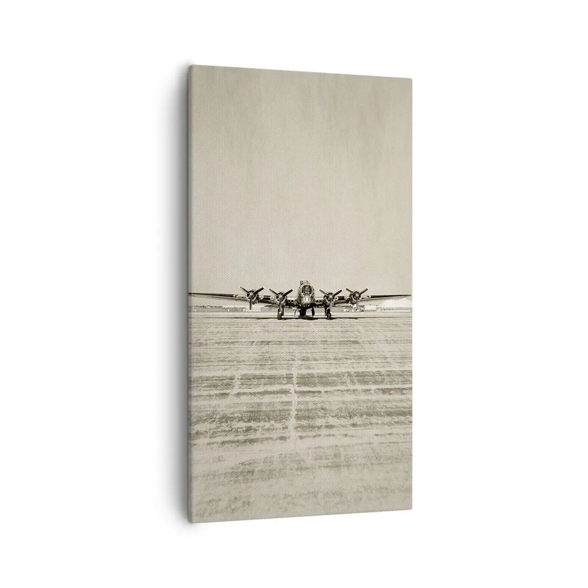 Lærredstryk - Billede på lærred - Som altid klar - 55x100 cm