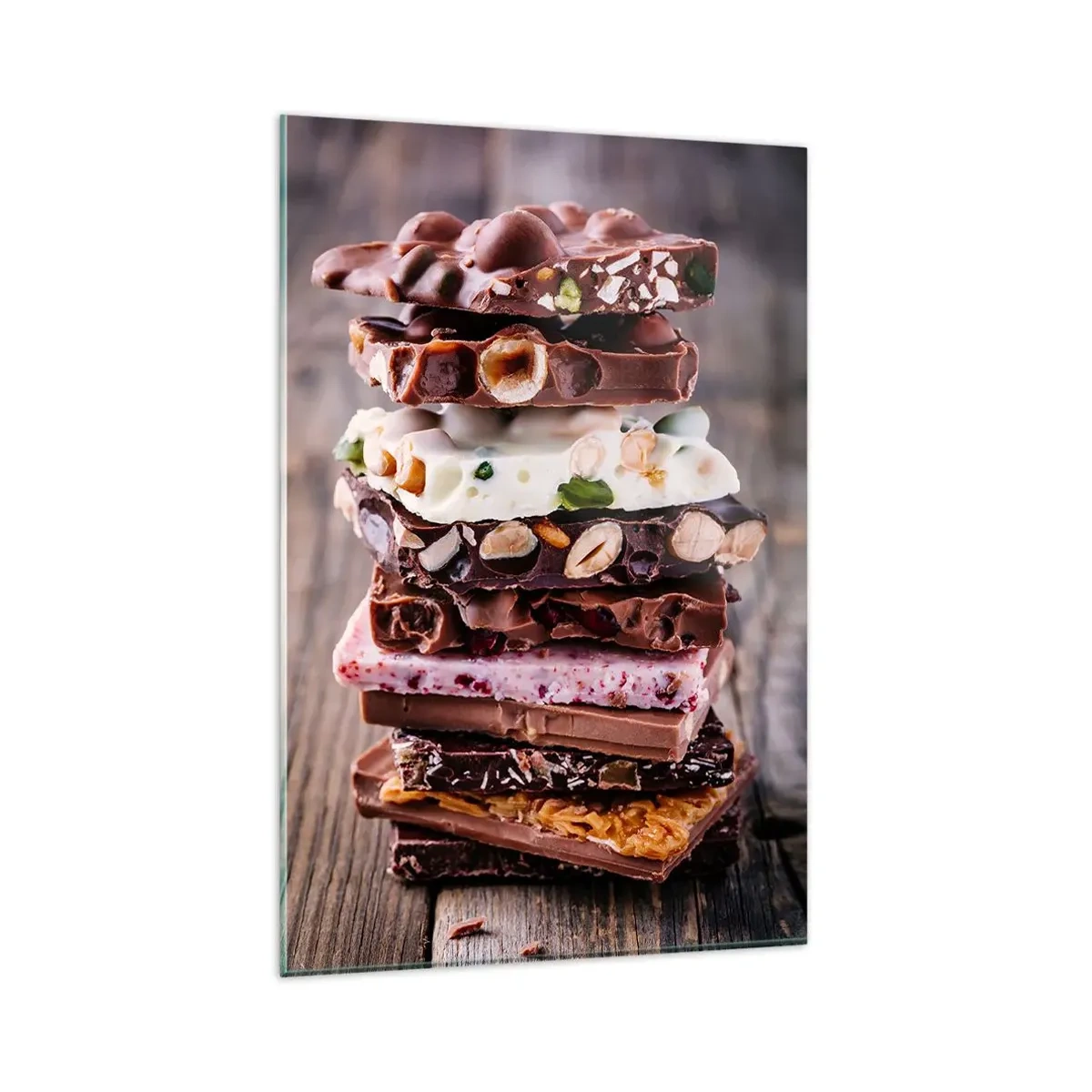 Billede på glas - Dejligt perspektiv - 80x120 cm