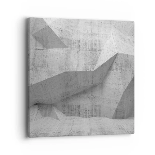 Lærredstryk - Billede på lærred - En ægte udfordring - 40x40 cm