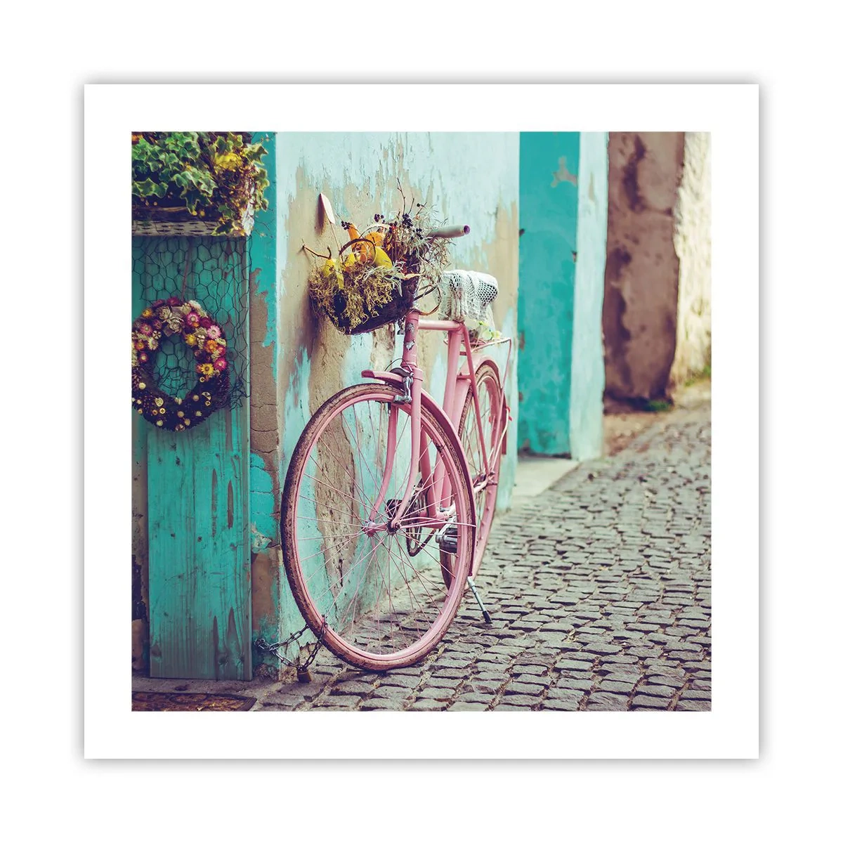 Plakat - Jeg vender tilbage om lidt - 50x50 cm