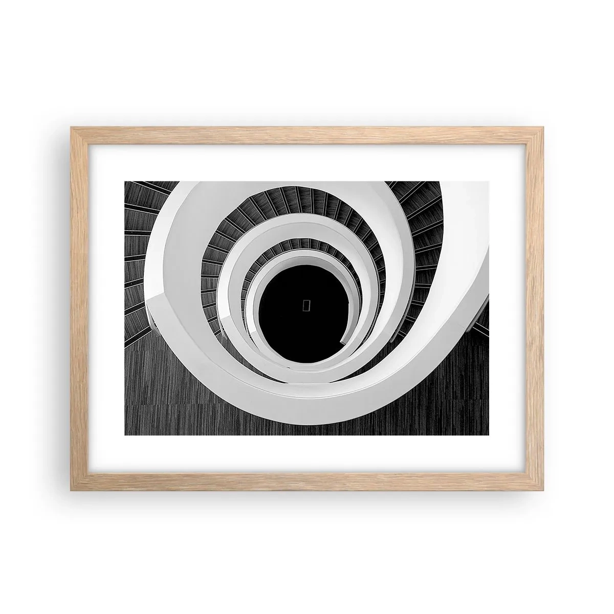 Plakat i ramme af lyst egetræ - Til sagen - 40x30 cm