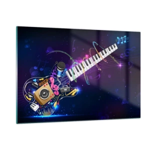 Billede på glas - Og alt er i orden - 120x80 cm