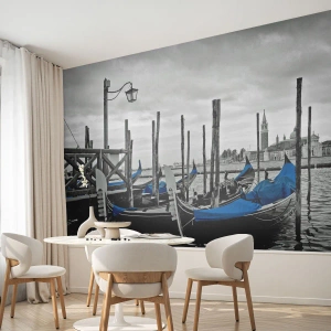 Fototapet Premium Sand - Eftertænksomt Venedig - By, Venedig, Italien - 100x70 cm