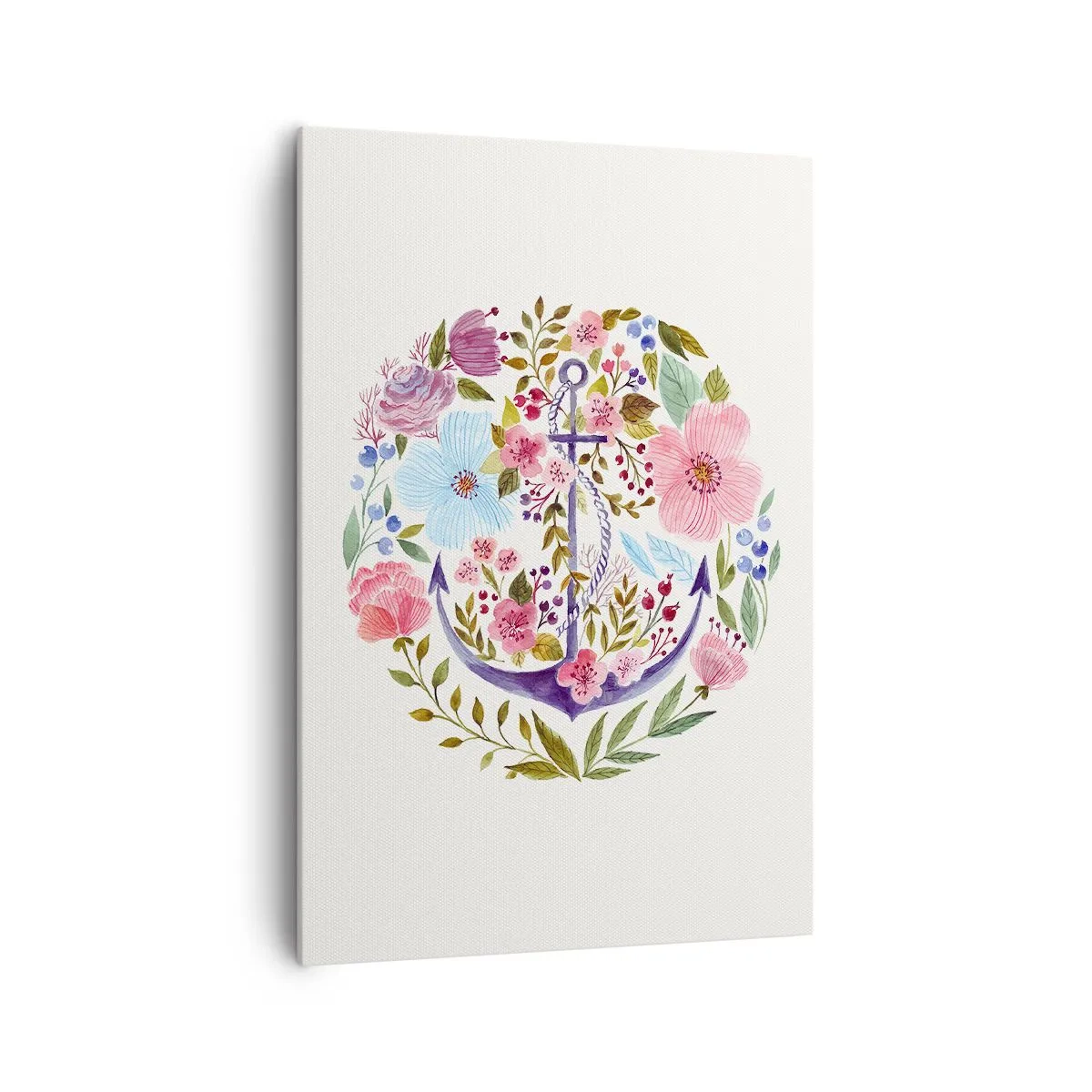 Lærredstryk - Billede på lærred - En sømands gode nattesøvn - 70x100 cm