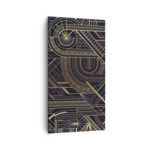 Lærredstryk - Billede på lærred - Koncepter, idéer, planer - 55x100 cm