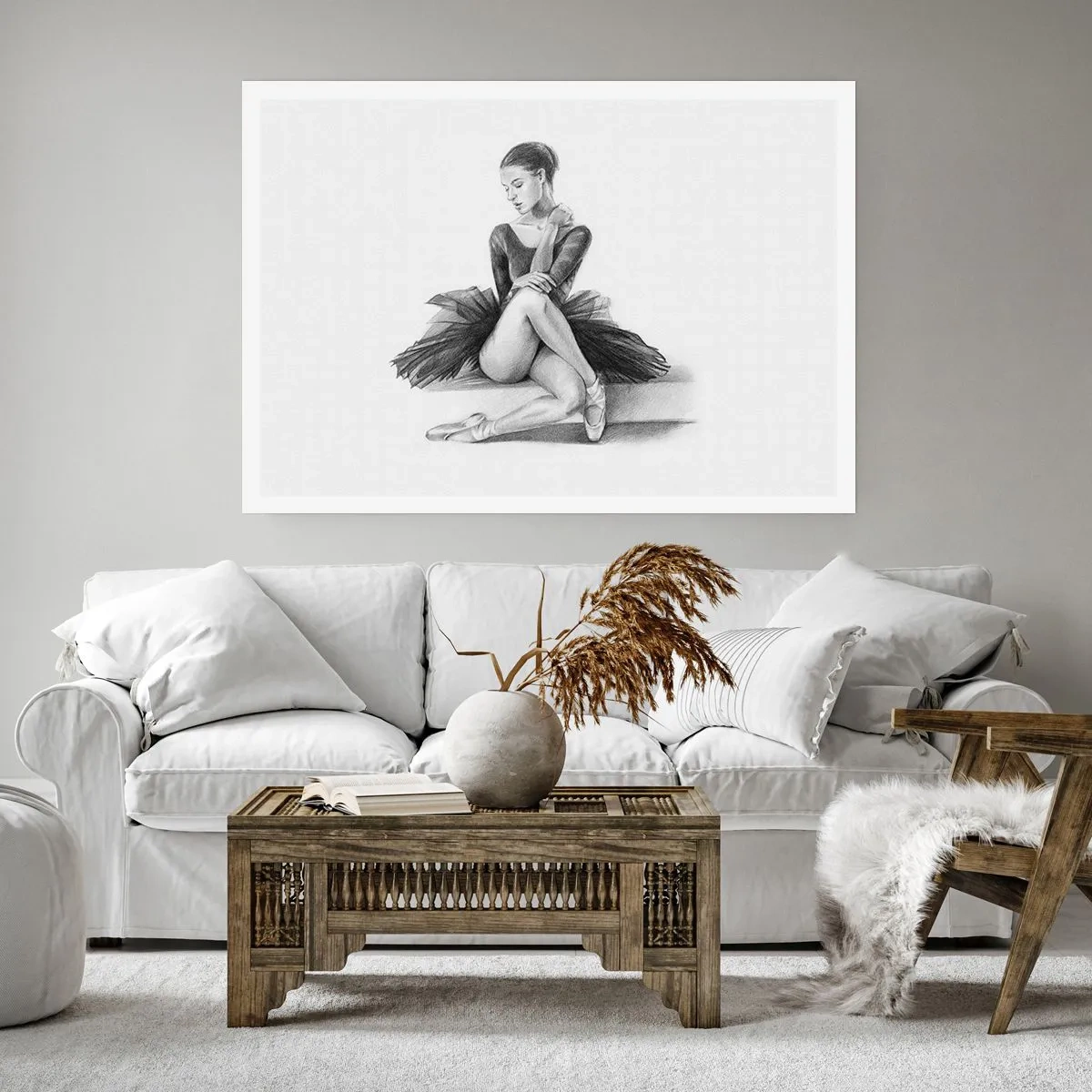 Plakat - Fortryllet af dans - 100x70 cm
