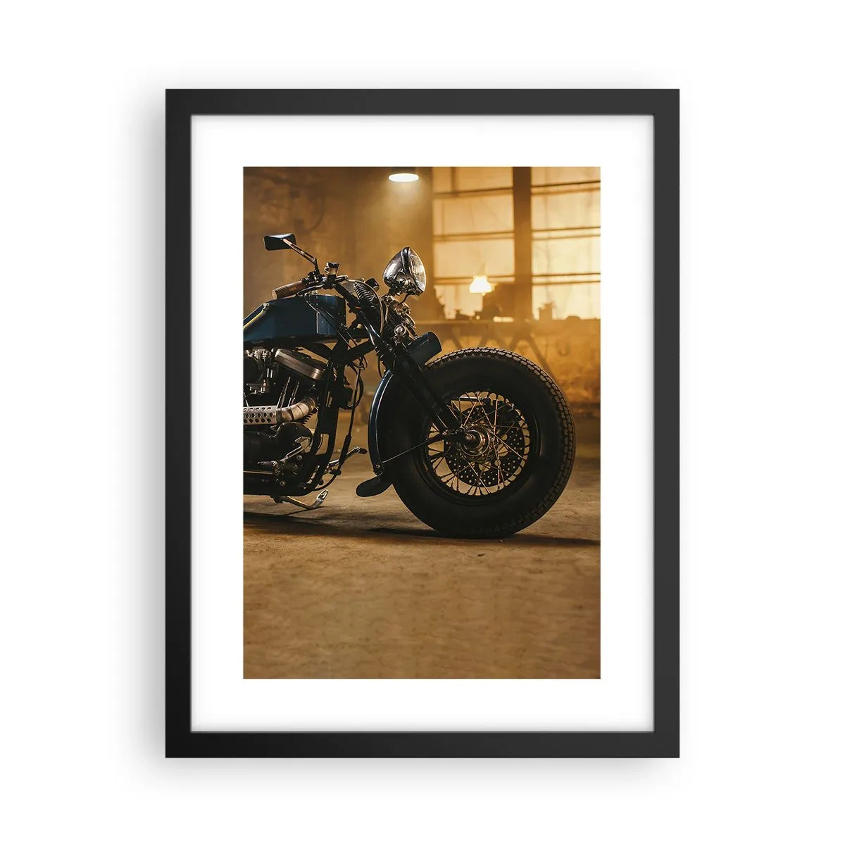 Plakat i sort ramme - Jeg kan gøre alt - 30x40 cm