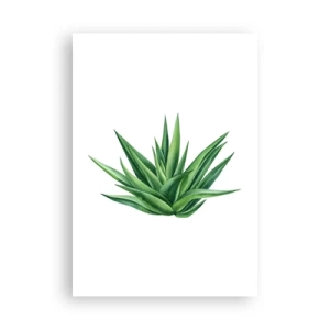 Plakat - Grøn - styrke - liv - 70x100 cm