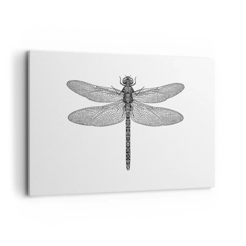 Lærredstryk - Billede på lærred - Præcision i naturen - 120x80 cm