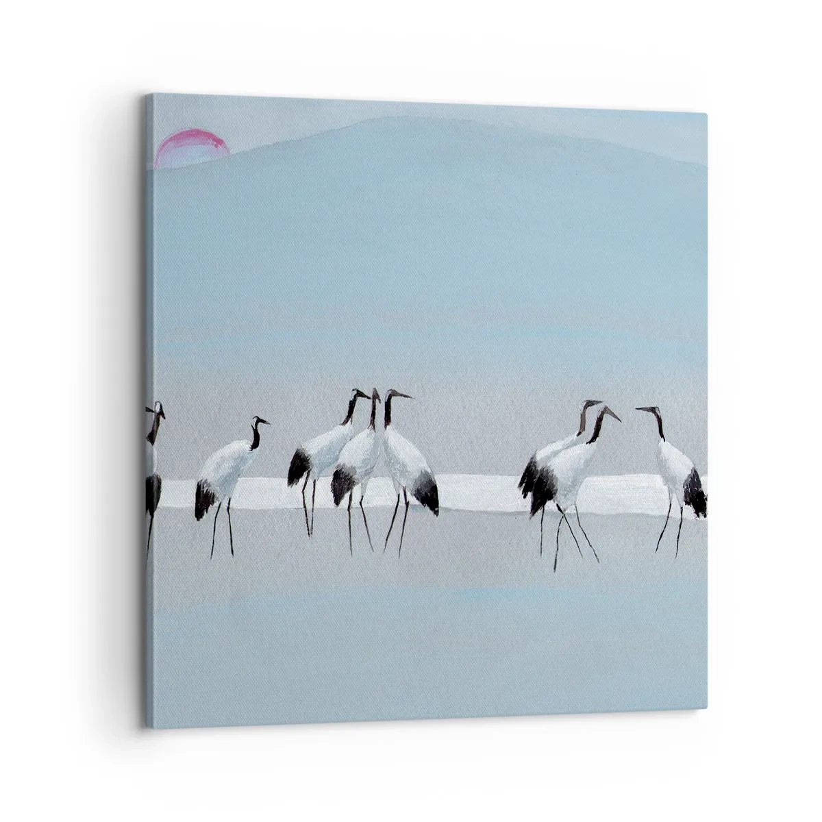 Lærredstryk - Billede på lærred - Efter en varm dag - 60x60 cm