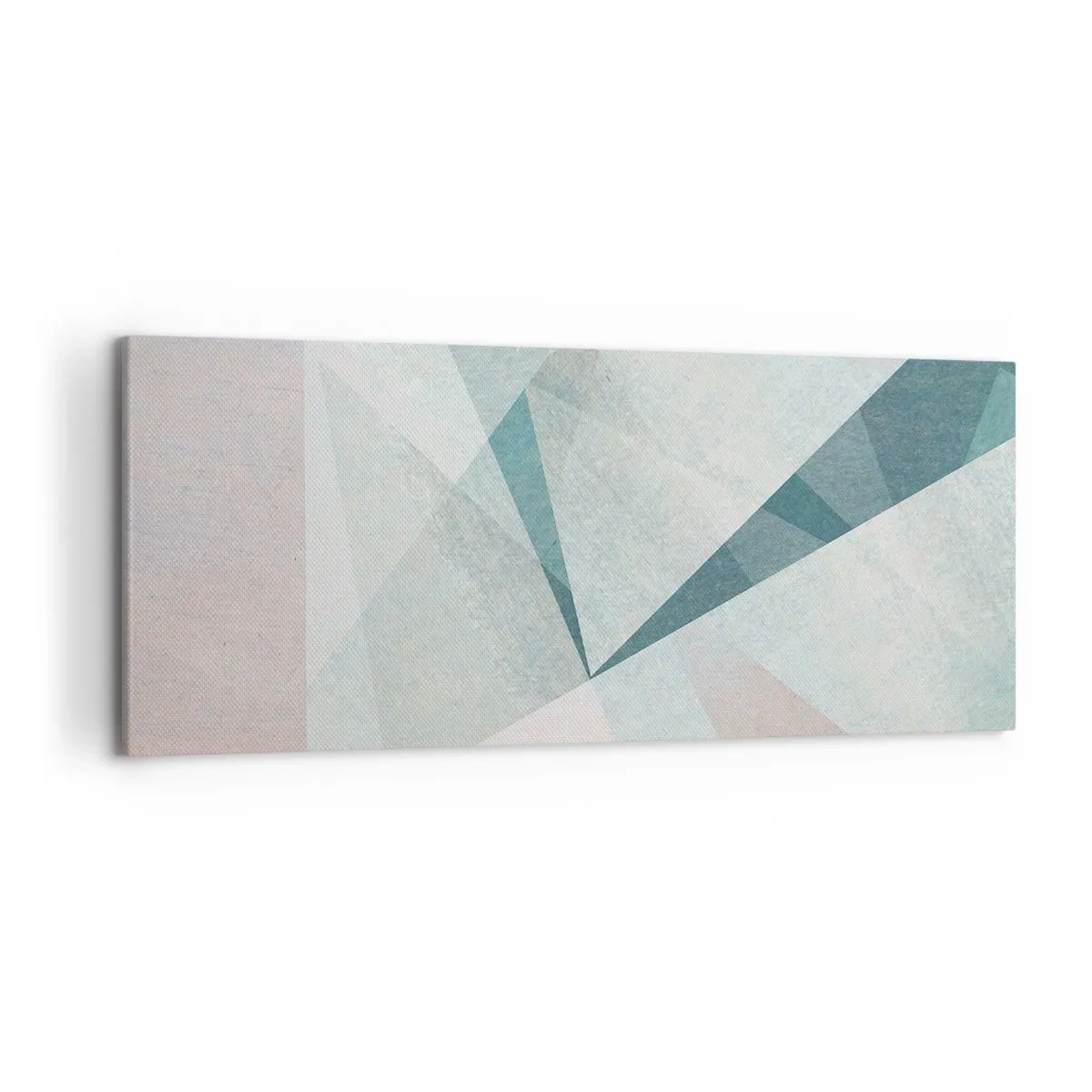 Lærredstryk - Billede på lærred - Rolig og alligevel dynamisk - 120x50 cm