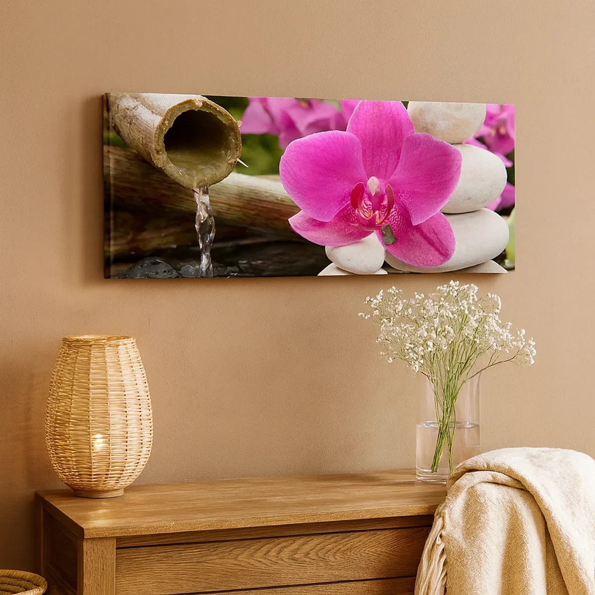 Lærredstryk - Billede på lærred - Du hviler allerede - 30x30 cm