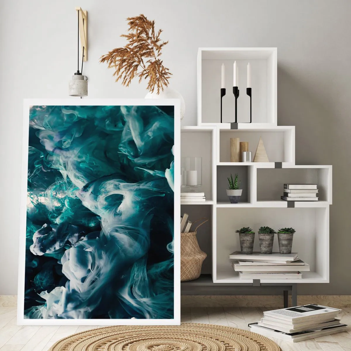 Plakat - Farvebevægelse - 30x40 cm