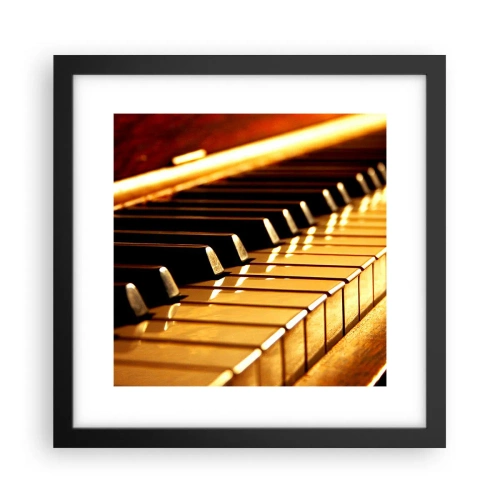 Plakat i sort ramme - Ubegrænsede muligheder - 30x30 cm