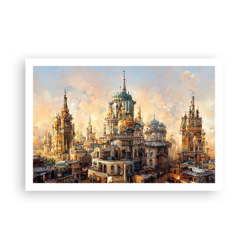 Plakat - En by af byer - 91x61 cm